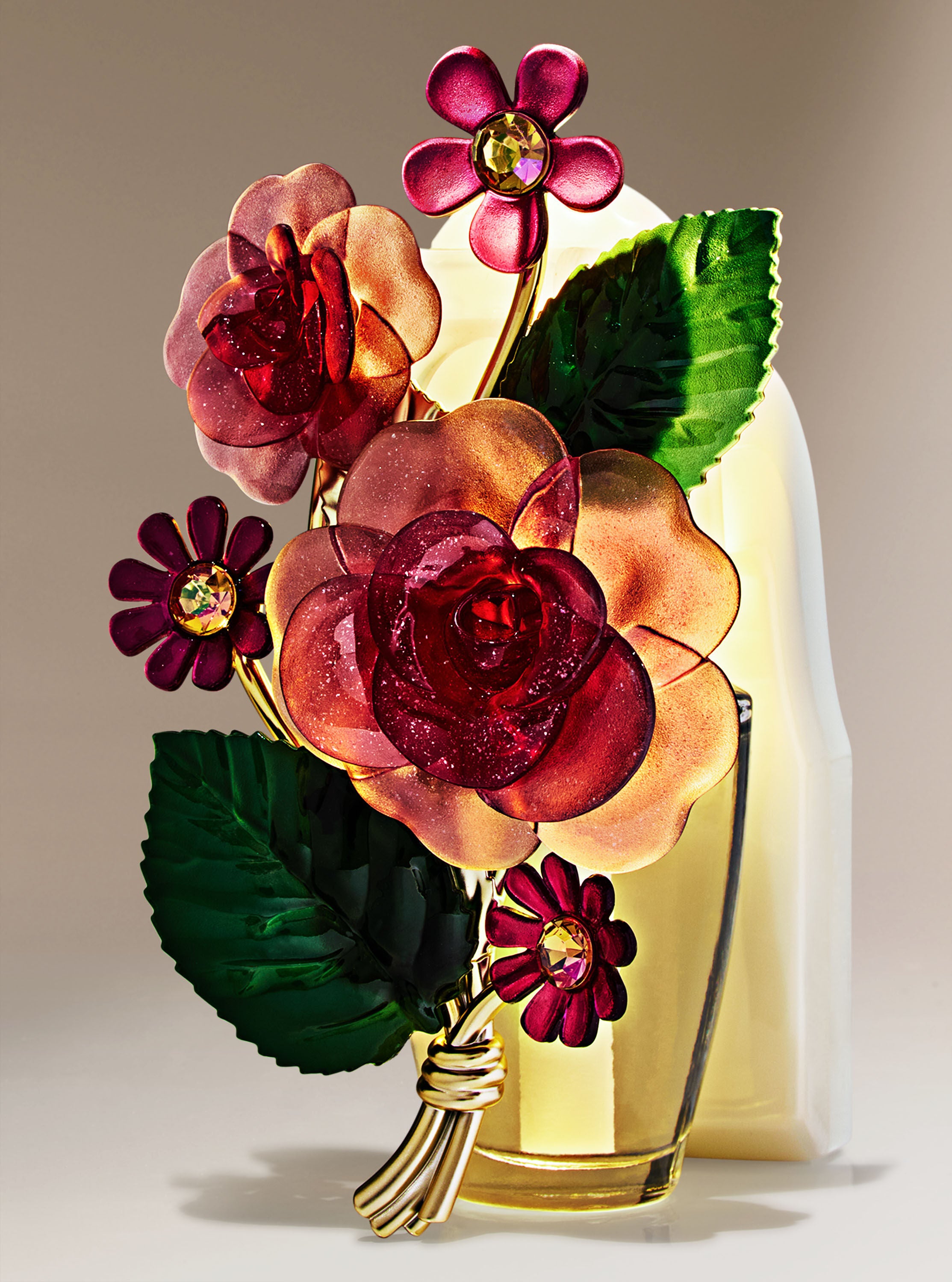 Flower Adjustable Wallflowers Scent Control&trade; Nightlight Fragrance Plug