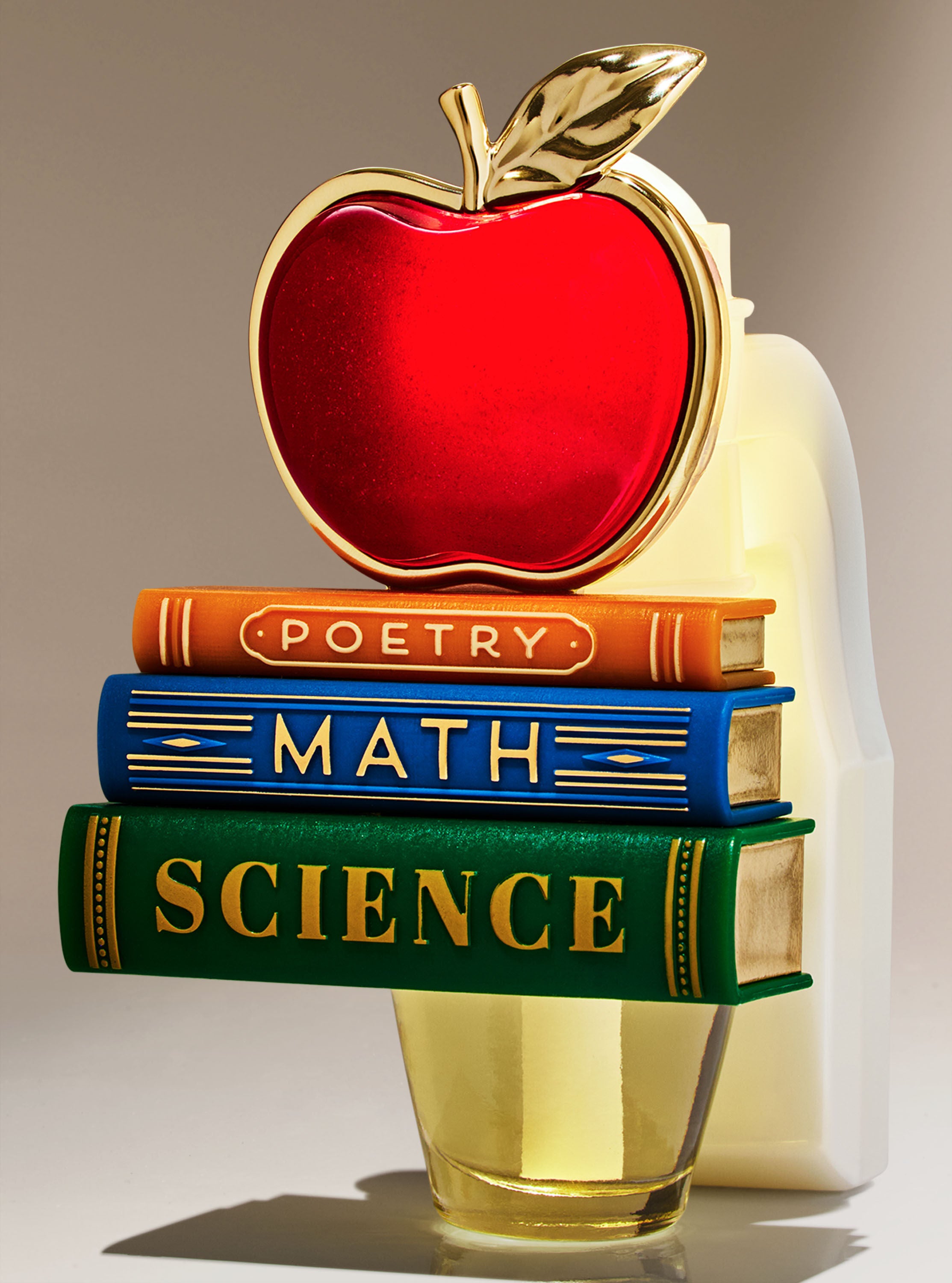 Apple on Books Scent Control&trade;Nightlight Wallflowers Fragrance Plug